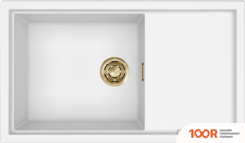 Кухонная мойка Elleci SINTESI 410 K96 WHITE GLD (131983)