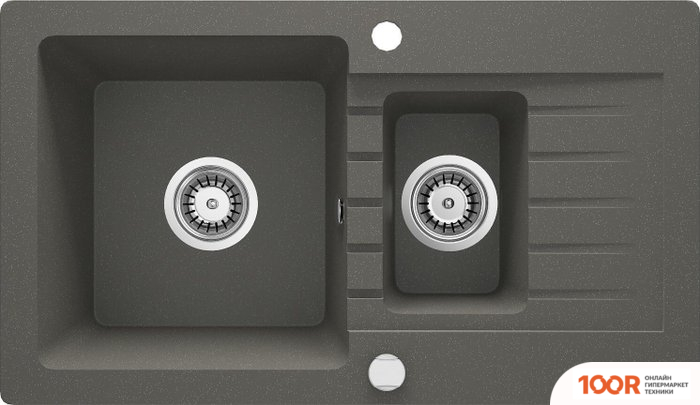 Кухонная мойка Deante ZORBA ZQZ T513 (АНТРАЦИТОВЫЙ МЕТАЛЛИК) (131814)