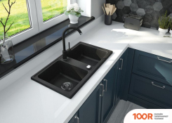 Кухонная мойка Deante ZORBA ZQZ G513 (ГРАФИТОВЫЙ МЕТАЛЛИК) (131809)