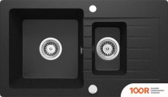 Кухонная мойка Deante ZORBA ZQZ G513 (ГРАФИТОВЫЙ МЕТАЛЛИК) (131809)