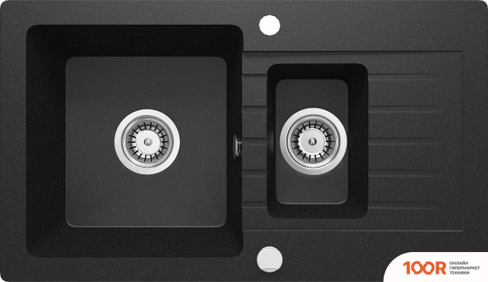 Кухонная мойка Deante ZORBA ZQZ G513 (ГРАФИТОВЫЙ МЕТАЛЛИК) (131809)