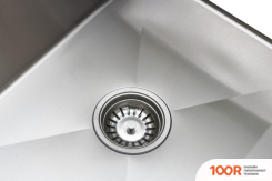 Кухонная мойка Blantek LS-5848S BRUSHED (131657)