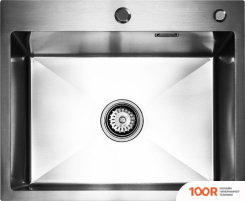 Кухонная мойка Blantek LS-5848S BRUSHED (131657)