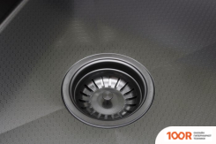 Кухонная мойка Blantek LS-5848HN HONEYCOMB NANO BLACK (131655)