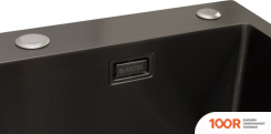 Кухонная мойка Blantek LS-5848B NANO BLACK (131651)