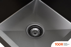 Кухонная мойка Blantek LS-5050HN HONEYCOMB NANO BLACK (131643)