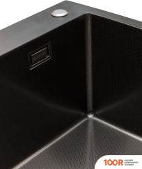 Кухонная мойка Blantek LS-5050HN HONEYCOMB NANO BLACK (131643)