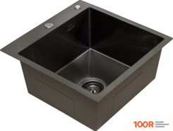 Кухонная мойка Blantek LS-5050B NANO BLACK (131639)