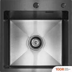 Кухонная мойка Blantek LS-5050B NANO BLACK (131639)