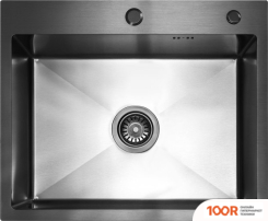 Кухонная мойка Blantek FS-5848B NANO BLACK ECO (+501F40-B) (131627)