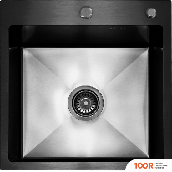 Кухонная мойка Blantek FS-5050B NANO BLACK ECO (+501F40-B) (131623)
