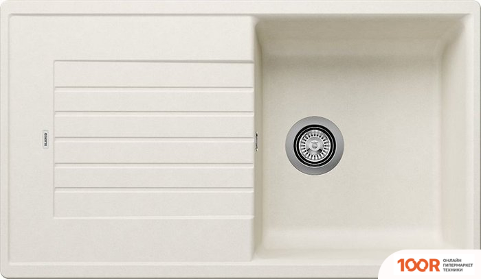Кухонная мойка Blanco ZIA 5 S 527204 (МЯГКИЙ БЕЛЫЙ) (131584)