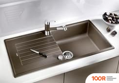 Кухонная мойка Blanco ZIA 5 S 526015 (ЧЕРНЫЙ, КЛАПАН-АВТОМАТ) (131581)