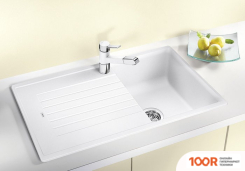 Кухонная мойка Blanco ZIA 45 SL 527201 (МЯГКИЙ БЕЛЫЙ) (131577)