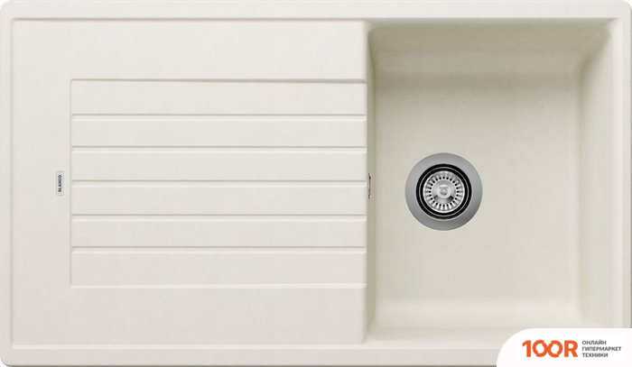 Кухонная мойка Blanco ZIA 45 SL 527201 (МЯГКИЙ БЕЛЫЙ) (131577)
