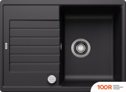 Кухонная мойка Blanco ZIA 45 S COMPACT 526008 (ЧЕРНЫЙ, КЛАПАН-АВТОМАТ) (131567)