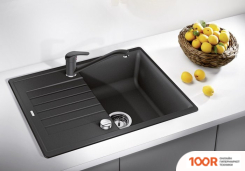 Кухонная мойка Blanco ZIA 45 S COMPACT 524720 (КОФЕ, КЛАПАН-АВТОМАТ) (131566)