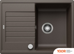 Кухонная мойка Blanco ZIA 45 S COMPACT 524720 (КОФЕ, КЛАПАН-АВТОМАТ) (131566)
