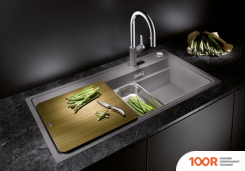 Кухонная мойка Blanco ZENAR XL 6 S-F STEAMERPLUS 524085 (БЕЛЫЙ, С АКСЕССУАРАМИ) (131544)