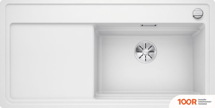 Кухонная мойка Blanco ZENAR XL 6 S-F STEAMERPLUS 524085 (БЕЛЫЙ, С АКСЕССУАРАМИ) (131544)