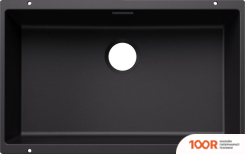 Кухонная мойка Blanco SUBLINE 700-U COLOURED COMPONENTS 527802 (ЧЕРНЫЙ) (131367)