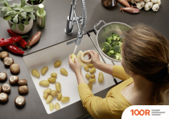 Кухонная мойка Blanco SUBLINE 700-U 527173 (МЯГКИЙ БЕЛЫЙ) (131366)