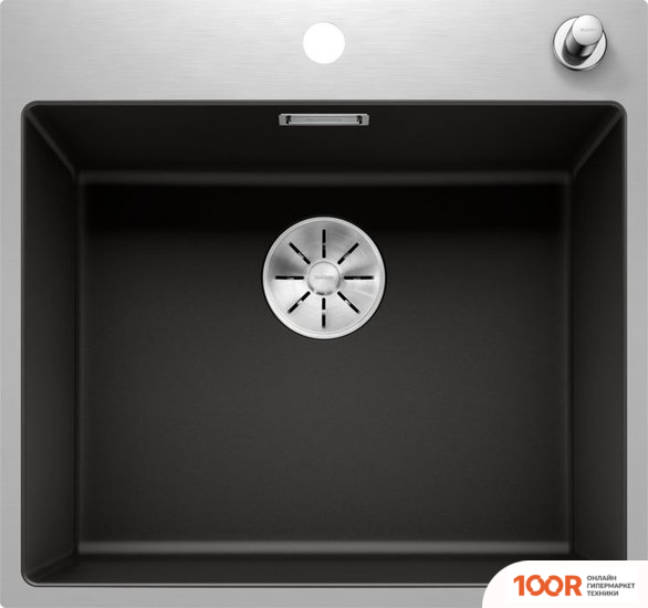 Кухонная мойка Blanco SUBLINE 500-IF/A STEELFRAME 525999 (ЧЕРНЫЙ) (131352)