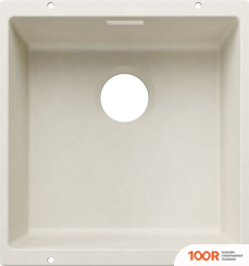 Кухонная мойка Blanco SUBLINE 400-U COLOURED COMPONENTS 527788 (МЯГКИЙ БЕЛЫЙ) (131332)