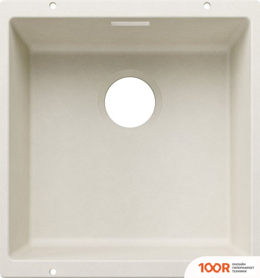 Кухонная мойка Blanco SUBLINE 400-U COLOURED COMPONENTS 527788 (МЯГКИЙ БЕЛЫЙ) (131332)