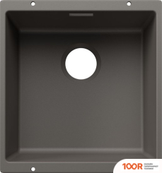 Кухонная мойка Blanco SUBLINE 400-U COLOURED COMPONENTS 527787 (ВУЛКАНИЧЕСКИЙ СЕРЫЙ) (131331)