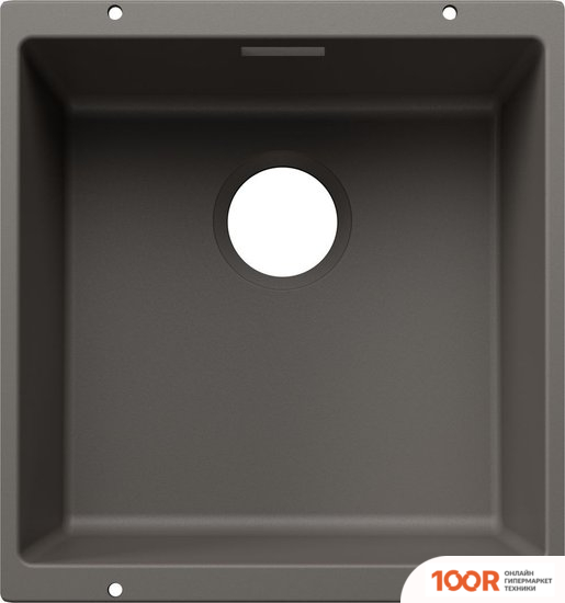 Кухонная мойка Blanco SUBLINE 400-U COLOURED COMPONENTS 527787 (ВУЛКАНИЧЕСКИЙ СЕРЫЙ) (131331)