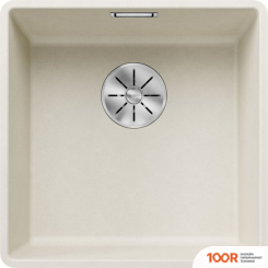 Кухонная мойка Blanco SUBLINE 400-F 527348 (ВУЛКАНИЧЕСКИЙ СЕРЫЙ) (131326)