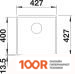 Кухонная мойка Blanco SUBLINE 400-F 527165 (МЯГКИЙ БЕЛЫЙ) (131325)