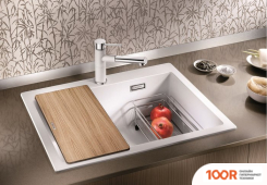 Кухонная мойка Blanco PLEON 8 COLOURED COMPONENTS 527785 (ТРЮФЕЛЬ) (131235)