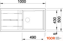 Кухонная мойка Blanco METRA XL 6 S 517359 (ТРЮФЕЛЬ) (131116)