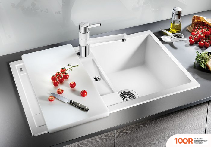 Кухонная мойка Blanco METRA 45 S 525915 (ЧЕРНЫЙ) (131058)