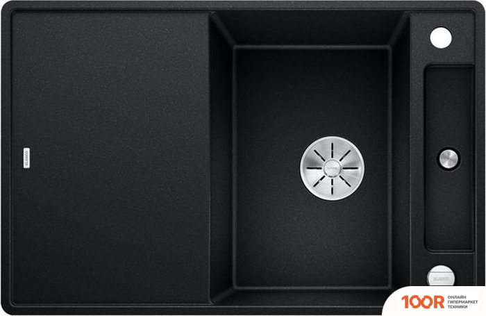 Кухонная мойка Blanco AXIA III 45 S-F 523193 (АНТРАЦИТ, ДЕРЕВЯННАЯ ДОСКА) (130716)