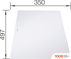 Кухонная мойка Blanco AXIA III 45 S 523190 (ТРЮФЕЛЬ, СТЕКЛЯННАЯ ДОСКА) (130708)