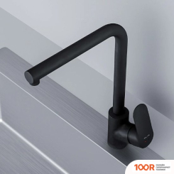 Кухонная мойка Berge BR-7602 + LIKE F8005022 (ЧЕРНЫЙ) (130612)