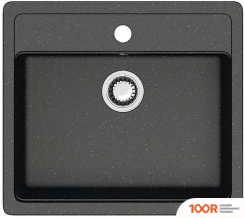 Кухонная мойка Berge BR-5750 + LIKE F8007122 (ЧЕРНЫЙ) (130565)