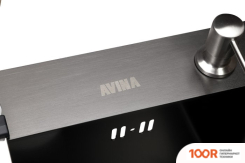 Кухонная мойка Avina HM6048 PVD (ГРАФИТ) (130390)