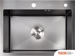 Кухонная мойка Avina HM6048 PVD (ГРАФИТ) (130390)