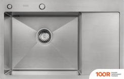 Кухонная мойка ARFEKA ECO AR 780*500 L SATIN (130206)
