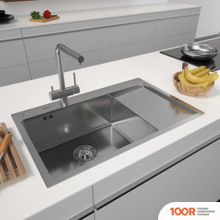 Кухонная мойка ARFEKA ECO AR 780*500 L SATIN (130206)