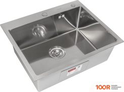 Кухонная мойка ARFEKA ECO AR 600*500 SATIN DECOR MILLET GRAINS (130183)