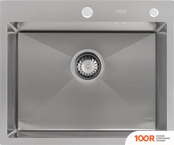 Кухонная мойка ARFEKA ECO AR 600*500 SATIN DECOR MILLET GRAINS (130183)