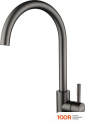 Кухонная мойка ARFEKA ECO AR 600*500 + CМЕСИТЕЛЬ SIRIO BLACK PVD (130174)