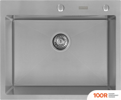 Кухонная мойка ARFEKA ECO AR 600*500 + CМЕСИТЕЛЬ JAPETO SATIN (130173)