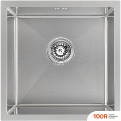 Кухонная мойка ARFEKA ECO AR 450*450 + CМЕСИТЕЛЬ ISIS SATIN (130080)