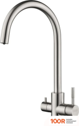 Кухонная мойка ARFEKA ECO AR 450*450 + CМЕСИТЕЛЬ DIONE SATIN (130076)